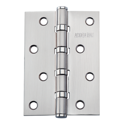 Петля универсальная с четырьмя подшипниками ADDEN BAU. 100X70X2.5 4BB MATTE SATIN CHROME (цвет МАТОВЫЙ ХРОМ)