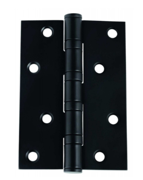 Универсальная петля врезная B020-C 100X75X2.5-4BB-1BL (черный)