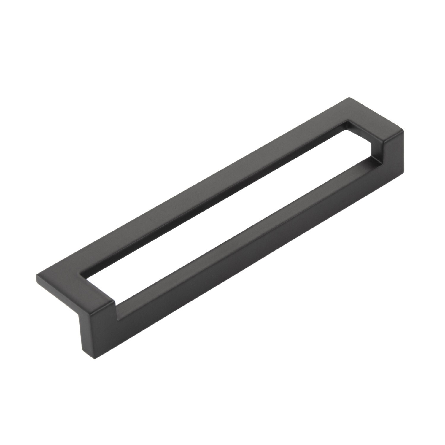 Ручка для раздвижных и распашных дверей 8704-128-MB 128MM (чёрный, 1 шт)