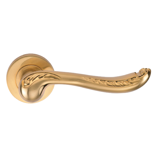 Ручка ACANTO S. GOLD (20G) (на круглой розетке, матовое золото)