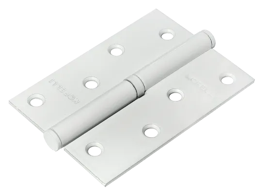 Петля разъемная  карточная MSD 100X70X2.5 W R стальная правая, врезная, цвет белый, сталь